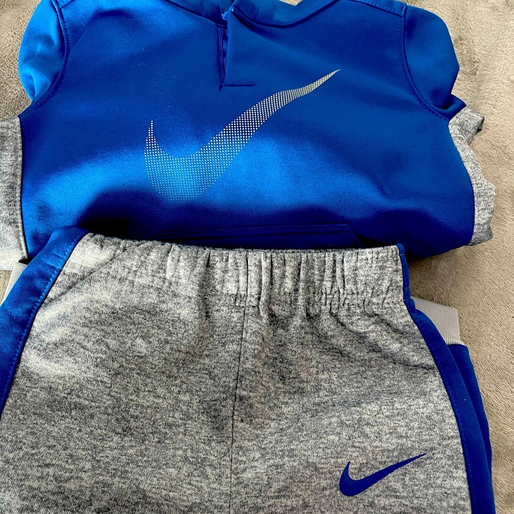 Toddler Boy Nike Therma Fleece Hoodie & Pants Set